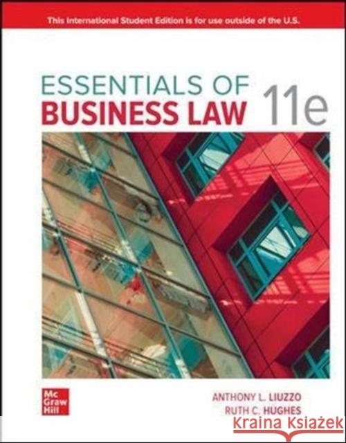 Essentials of Business Law Ruth Calhoun Hughes 9781264966745 McGraw-Hill Education - książka
