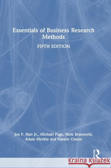 Essentials of Business Research Methods Joe Hai Michael Page Niek Brunsveld 9781032426334 Routledge - książka