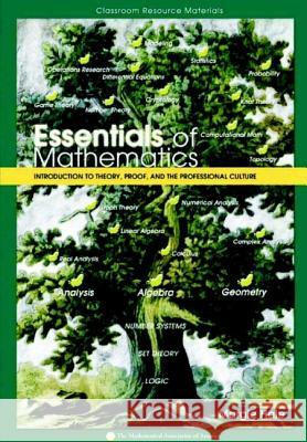 Essentials of Mathematics: Introduction to Theory, Proof, and the Professional Culture Margie Hale 9780883857298 MATHEMATICAL ASSOCIATION OF AMERICA - książka