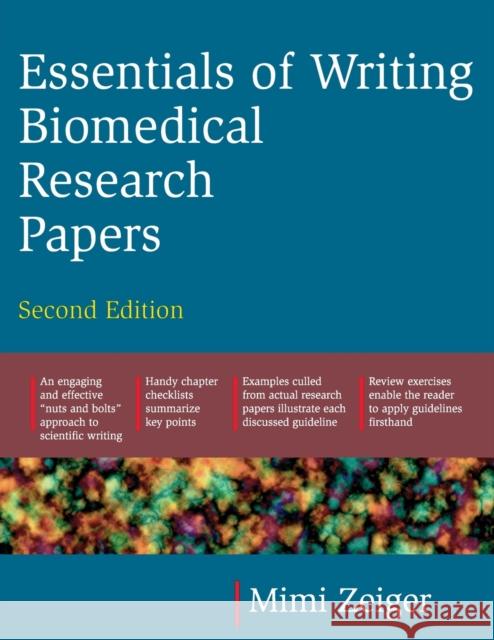 Essentials of Writing Biomedical Research Papers. Second Edition Mimi Zeiger 9780071345446 MCGRAW-HILL PROFESSIONAL - książka