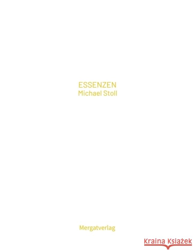 ESSENZEN IX Stoll, Michael 9783384327925 Mergatverlag - książka