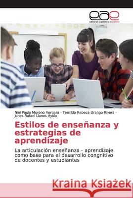Estilos de enseñanza y estrategias de aprendizaje Moreno Vergara, Nini Paola 9783330094499 Editorial Academica Espanola - książka