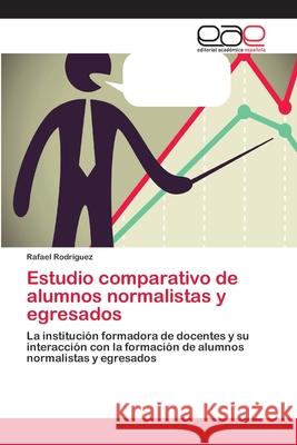 Estudio comparativo de alumnos normalistas y egresados Rafael Rodríguez 9783659053115 Editorial Academica Espanola - książka