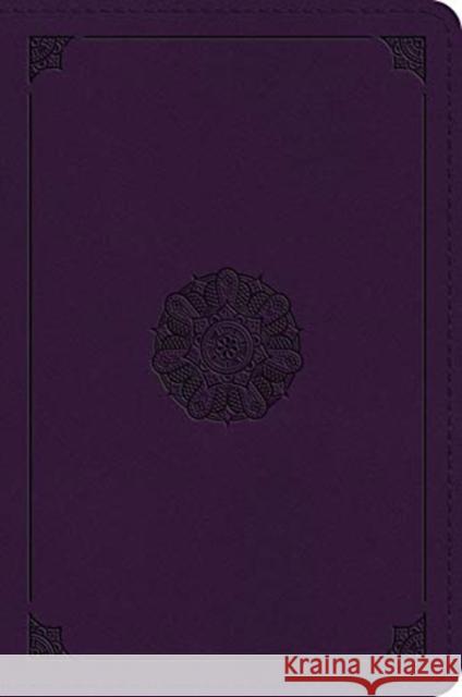 ESV Large Print Bible (Trutone, Lavender, Emblem Design)  9781433566936 Crossway Books - książka