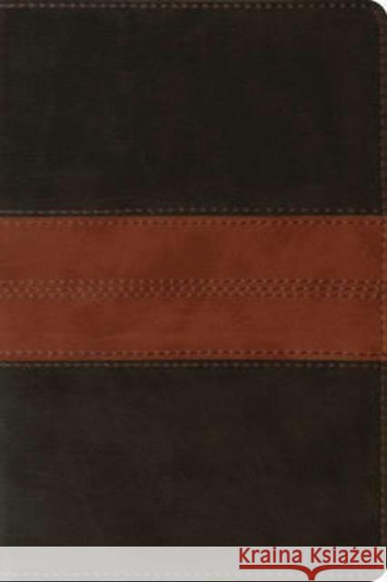 ESV Personal Reference Bible (Trutone, Deep Brown/Tan, Trail Design)  9781433557804 Crossway Books - książka