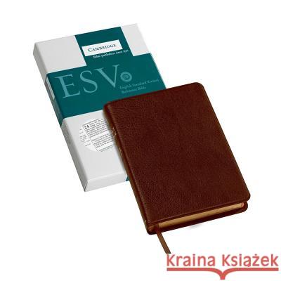 ESV Pitt Minion Reference Bible, Brown Goatskin Leather, ES446:X  9780521734868 Cambridge University Press - książka