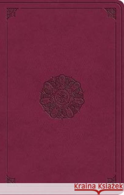 ESV Premium Gift Bible (Trutone, Raspberry, Emblem Design)  9781433568763 Crossway Books - książka