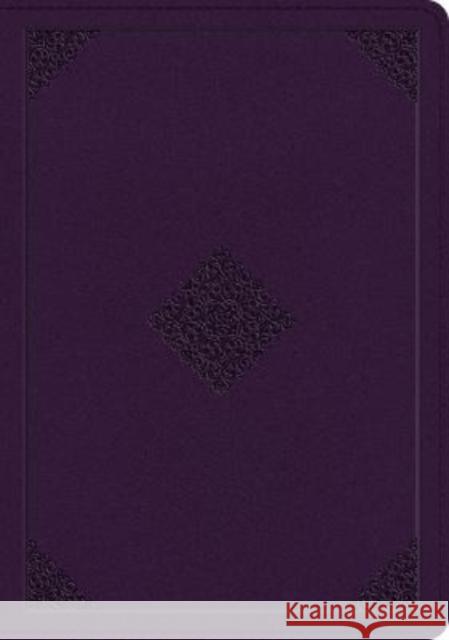 ESV Single Column Journaling Bible, Large Print (Trutone, Lavender, Ornament Design)  9781433581694 Crossway - książka