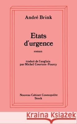 Etats d'urgence Brink-A 9782234021143 Stock - książka