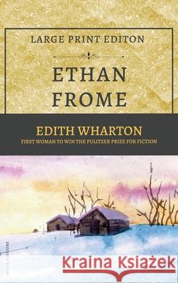 Ethan Frome: New Large Print Edition Edith Wharton 9782384556434 Alicia Editions - książka