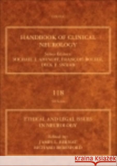 Ethical and Legal Issues in Neurology: Volume 118 Bernat, James L. 9780444535016 Elsevier Science - książka