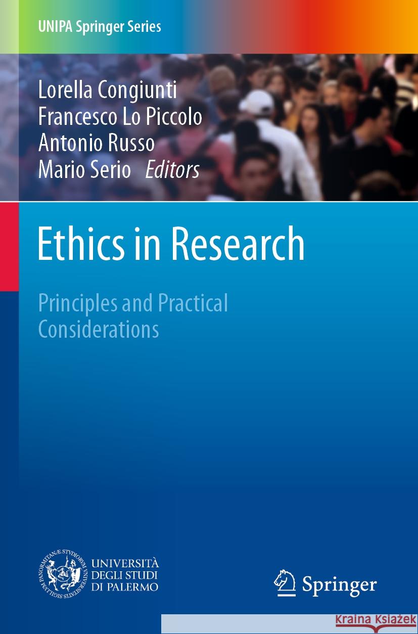 Ethics in Research: Principles and Practical Considerations Lorella Congiunti Francesco L Antonio Russo 9783031240621 Springer - książka