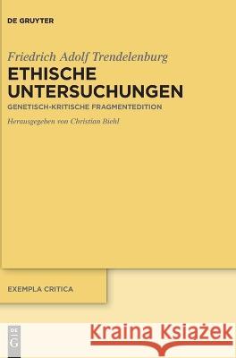 Ethische Untersuchungen No Contributor 9783110773323 de Gruyter - książka