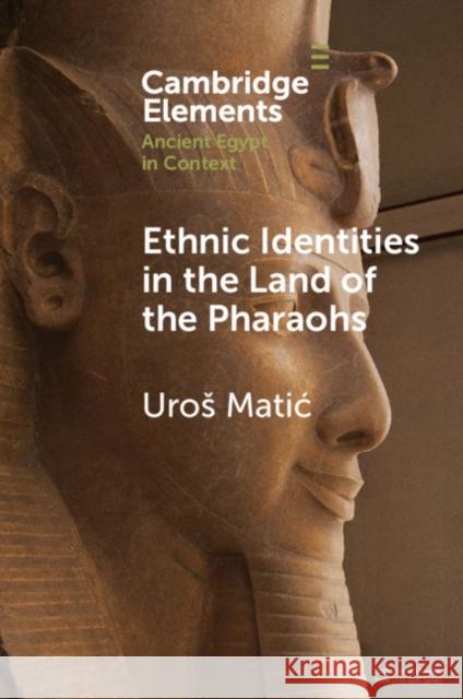 Ethnic Identities in the Land of the Pharaohs: Past and Present Approaches in Egyptology Uros Matic   9781108794466 Cambridge University Press - książka