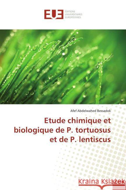 Etude chimique et biologique de P. tortuosus et de P. lentiscus Abdelwahed Bessadok, Afef 9783841678508 Éditions universitaires européennes - książka