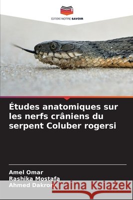 Études anatomiques sur les nerfs crâniens du serpent Coluber rogersi Omar, Amel, Mostafa, Rashika, Dakrory, Ahmed 9786209512605 Editions Notre Savoir - książka