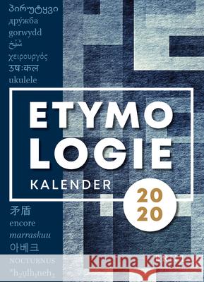 Etymologiekalender Etymological Calendar Team 9789004421608 Brill - książka
