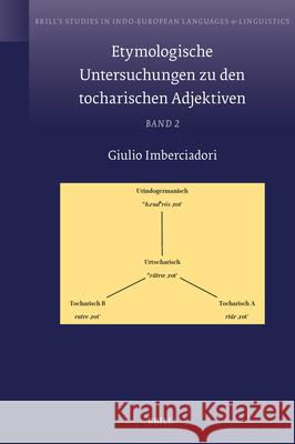 Etymologische Untersuchungen Zu Den Tocharischen Adjektiven: Band II Giulio Imberciadori 9789004740792 Brill - książka