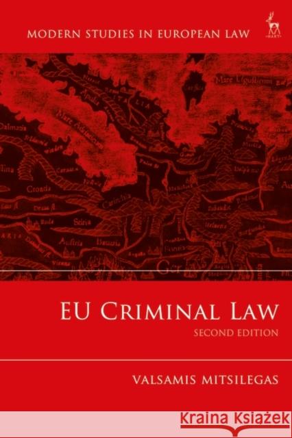 EU Criminal Law Valsamis Mitsilegas 9781509957682 Bloomsbury Publishing PLC - książka