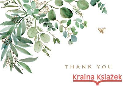 Eucalyptus Thank You Note Cards Peter Pauper Press 9781441341921 Peter Pauper Press - książka