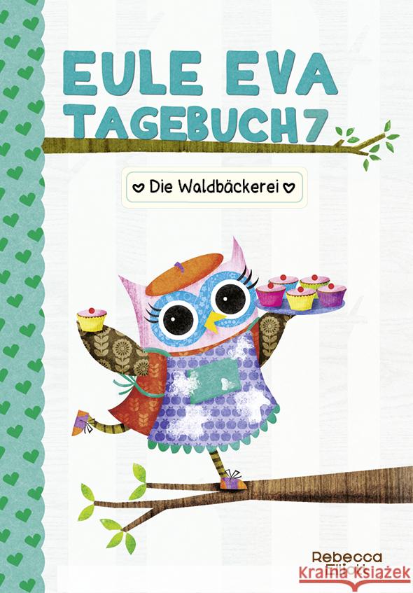 Eule Eva Tagebuch  - Die Waldbäckerei Elliott, Rebecca 9783948638221 Adrian Verlag - książka