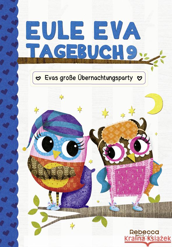 Eule Eva Tagebuch - Evas große Übernachtungsparty Elliott, Rebecca 9783948638245 Adrian Verlag - książka