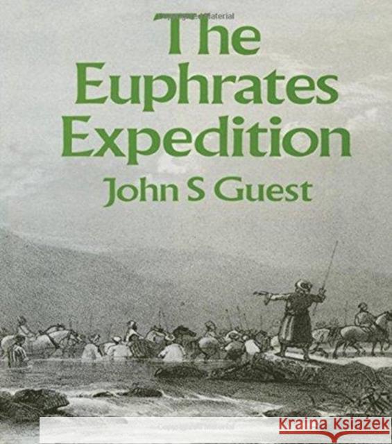 Euphrates Expedition John S. Guest Guest 9780710304292 Routledge - książka