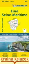 Eure Seine-Maritime - Michelin Local Map 304: Map Michelin 9782067262959 Michelin Editions des Voyages