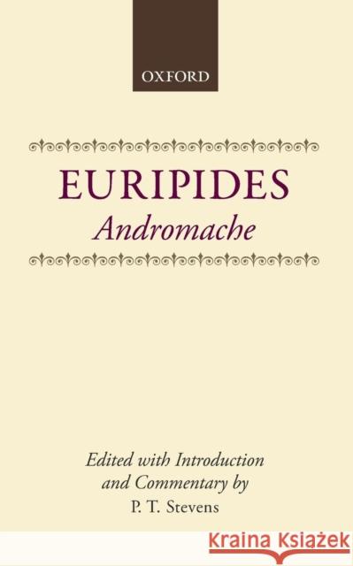 Euripides Andromache Euripides 9780198721185 Oxford University Press - książka