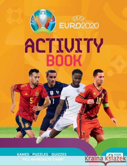 Euro 2020 Activity Book Stead, Emily 9781783125449 Welbeck Children's - książka