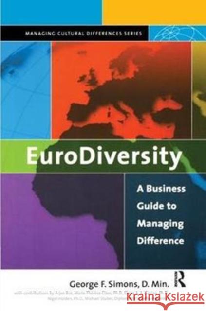 EuroDiversity George F. Simons 9781138436008 Taylor & Francis Ltd - książka