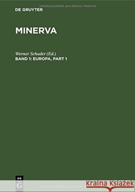 Europa Schuder, Werner 9783111264806 Walter de Gruyter - książka