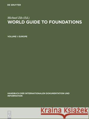 Europe K G Saur Books   9783598222528 K G Saur Verlag - książka