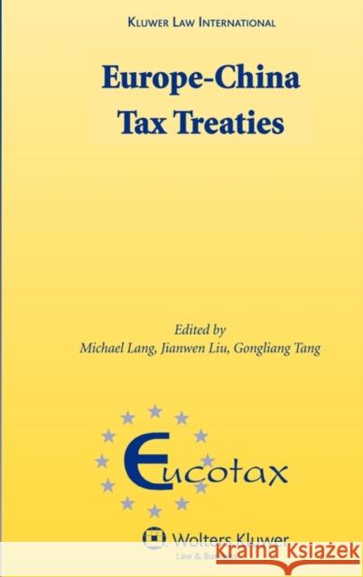 Europe-China Tax Treaties Liu 9789041132161 Kluwer Law International - książka