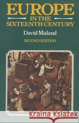 Europe in the Sixteenth Century David Maland 9780333327128  - książka