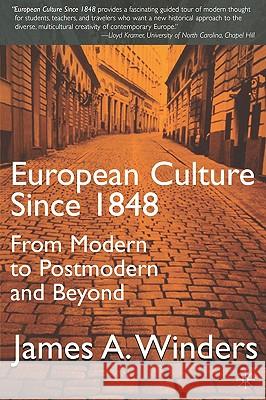 European Culture Since 1848 J Winders 9780312228736  - książka