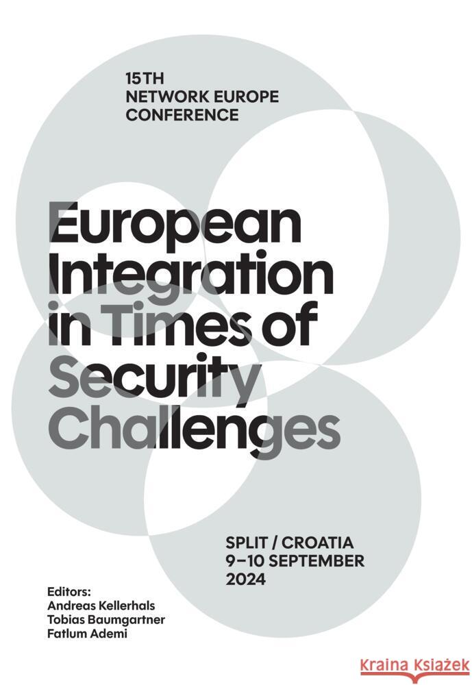 European Integration in Times of Security Challenges Kellerhals, Andreas 9783038057840 tredition - książka
