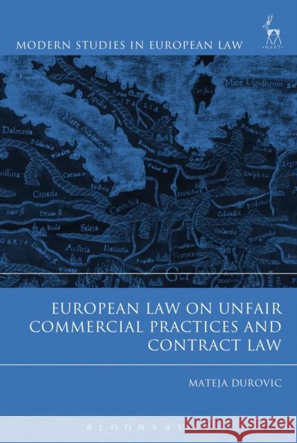 European Law on Unfair Commercial Practices and Contract Law Mateja Djurovic 9781782258117 Hart Publishing - książka