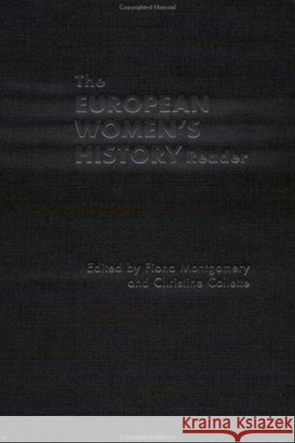 European Women's History Reader F. Montgomery Fiona Montgomery Christine Collette 9780415220811 Routledge - książka