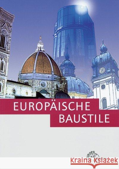 Europäische Baustile Schenck, Manfred 9783808553633 Europa-Lehrmittel - książka