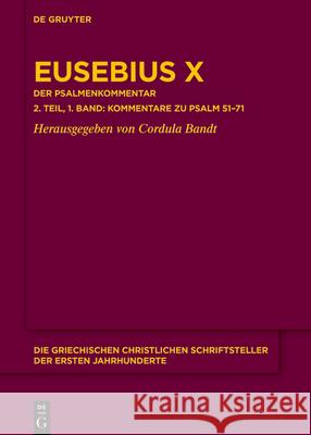 Eusebius X No Contributor 9783111502342 de Gruyter - książka