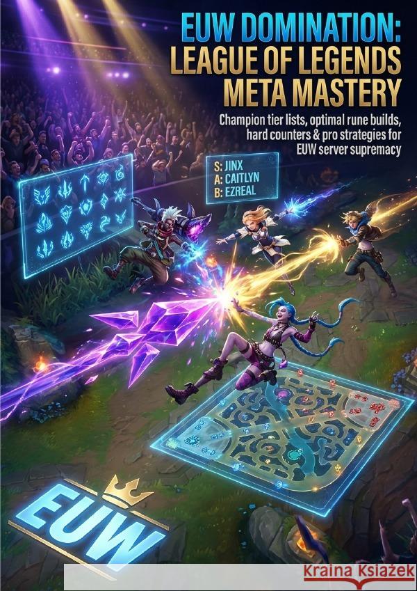 EUW Domination: League of Legends Meta Mastery Prescott, Caleb 9783565129317 epubli - książka