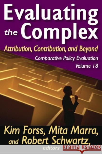 Evaluating the Complex: Attribution, Contribution and Beyond Marra, Mita 9781412818469  - książka