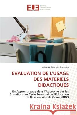 Evaluation de l'Usage Des Materiels Didactiques Wimana Samson 9786209120794 Editions Universitaires Europeennes - książka