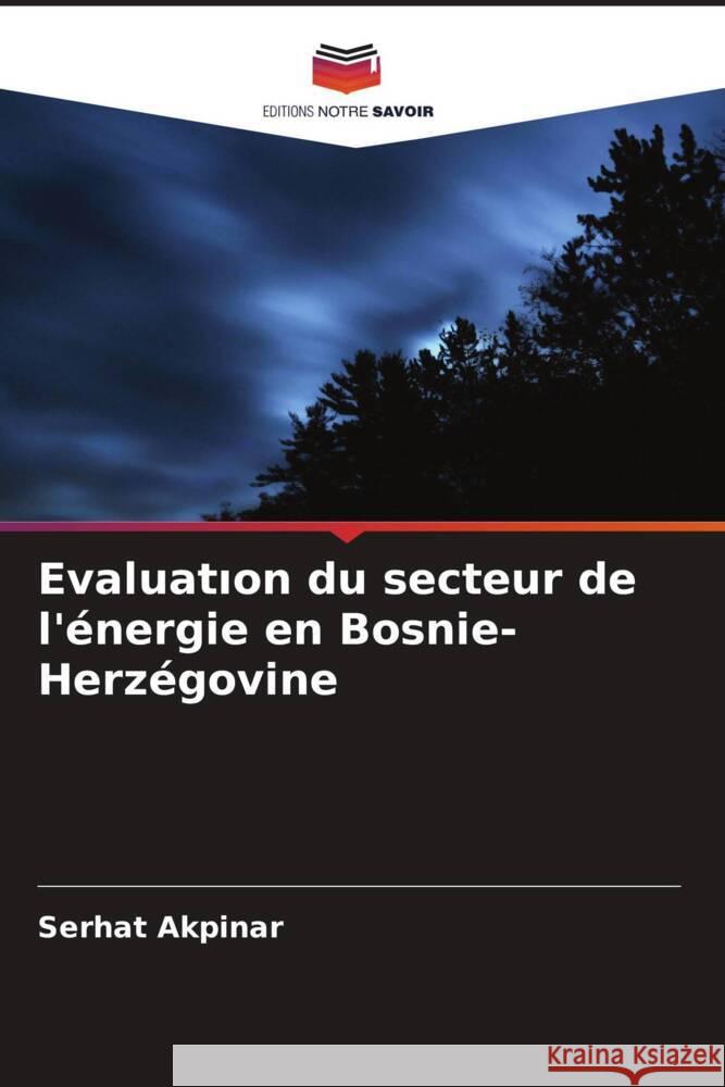 Evaluation du secteur de l'énergie en Bosnie-Herzégovine Akpinar, Serhat 9786205472408 Editions Notre Savoir - książka