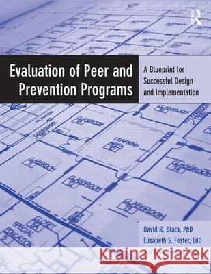 Evaluation of Peer and Prevention Programs: A Blueprint for Successful Design and Implementation Black, David R. 9780415884785 Routledge - książka