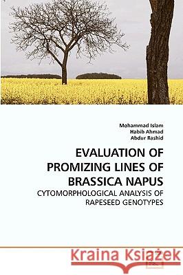 Evaluation of Promizing Lines of Brassica Napus Mohammad Islam 9783639100440 VDM Verlag - książka