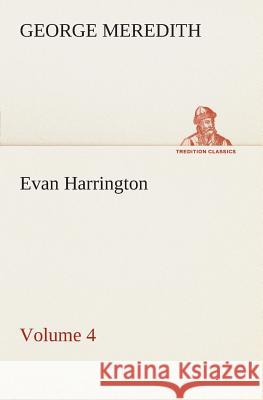 Evan Harrington - Volume 4 George Meredith 9783849505769 tredition GmbH - książka