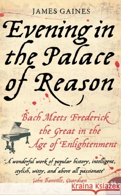 Evening in the Palace of Reason Gaines, James 9780007153930 HarperCollins Publishers - książka