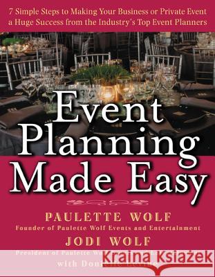 Event Planning Made Easy Paulette Wolf 9780071446532  - książka